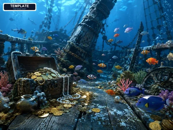 Kaishen Fishing game view showing lively underwater action